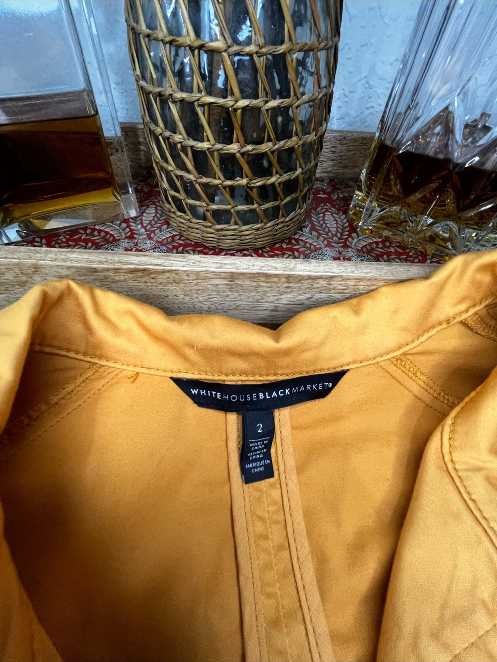 WHBM Aura “Band” Jacket size 2 - Picture 10 of 12